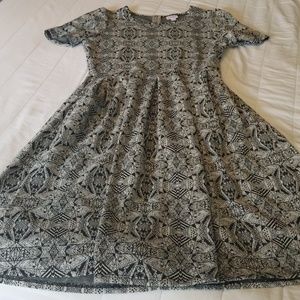 LuLaRoe Amelia dress, size XL